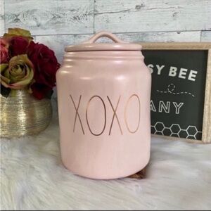 Rae Dunn XOXO Home Decor Cookie Jar Canister